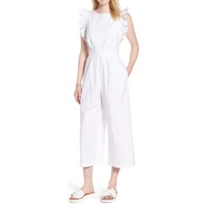 1901 White Jumpsuit - Size 8
